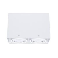 Lampa Sufitowa Blocco Biały 2x7W GU10 Led
