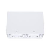 Lampa Sufitowa Blocco Biały 2x7W GU10 Led