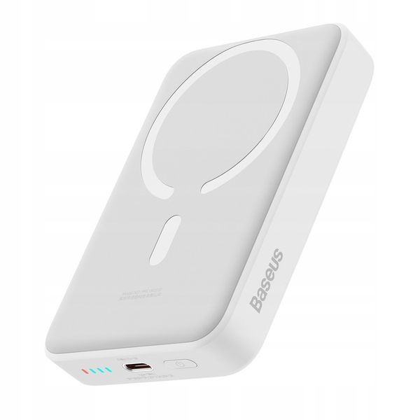 BASEUS POWERBANK MAGNETYCZNY ŁADOWANIE INDUKCYJNE MAGSAFE 10000MAH 20W zdjęcie 5
