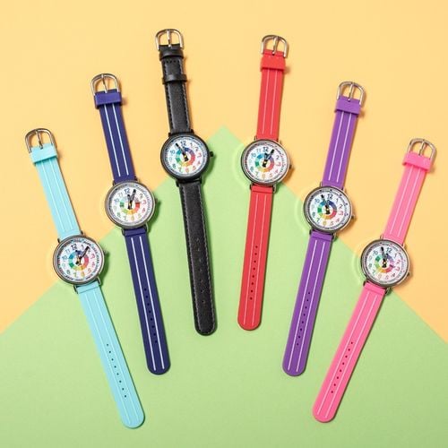 Kiddus zegarek dziecięcy Time Teacher Happy Unicorn Fluor na Arena.pl