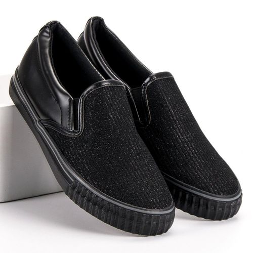 Czarne Trampki Slip On r.41 na Arena.pl