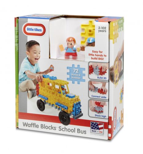 Klocki Waffle Blocks Autobus Szkolny na Arena.pl