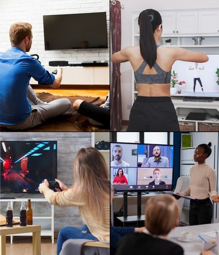 Kabel HDMI 2.1 3m Ultra High Speed 8K 60Hz 4K 120Hz HDR eARC Plecionka na Arena.pl