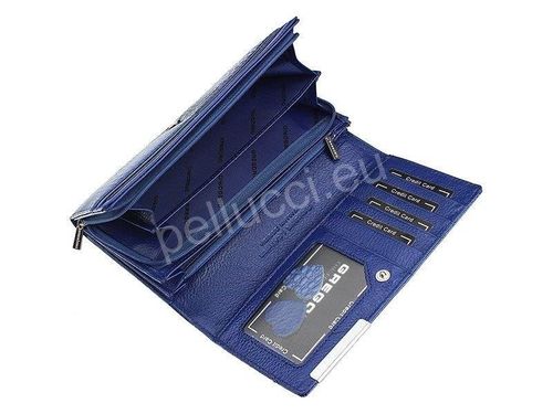 Portfel damski skórzany PELLUCCI GF106 Czarny na Arena.pl