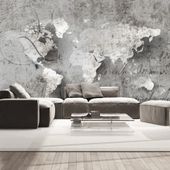 Fototapeta - Mapa i list 300x210