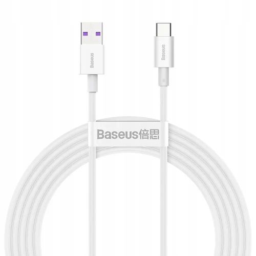 Kabel niktrade USB - USB typ C 2 m biały na Arena.pl