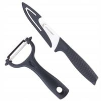 ZESTAW KUCHENNY NÓŻ UNIWERSALNY DO KROJENIA OWOCÓW WARZYW OBIERACZKA SKÓRKI