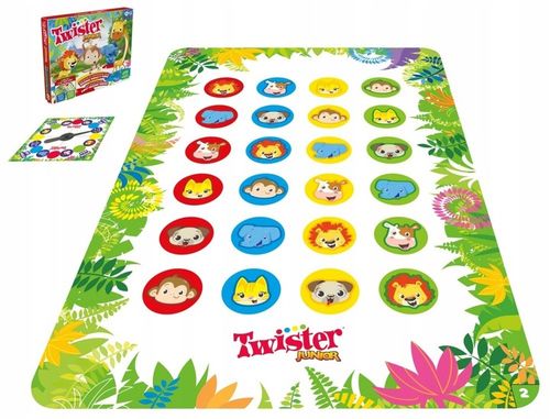 HASBRO Gra zręcznościowa Twister Junior 2W1 F7478 na Arena.pl