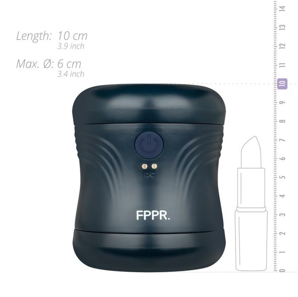 Fppr. - 2 Sided Vibrating Masturbator Blue zdjęcie 6