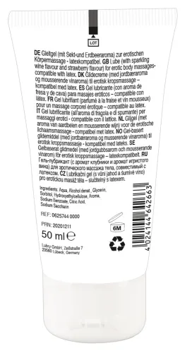 lick it żel do masażu truskawka-wino 50ml wegański na bazie wody na Arena.pl