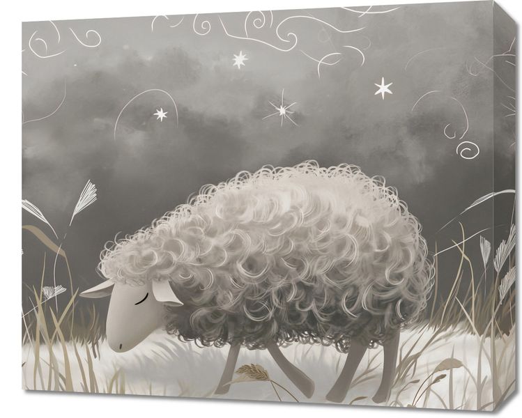 Obraz 60x50cm Bujna Owca zdjęcie 1