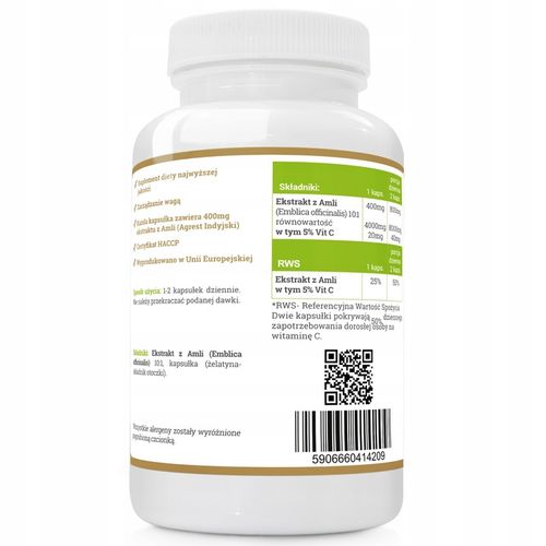 Amlan Forte Max Plus 4000mg Agrest Indyjski 2x120k na Arena.pl