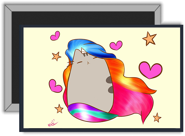 Magnes na lodówkę Pusheen zdjęcie 1