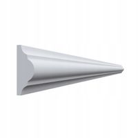 Listwa ścienna 2m DLS22 5cm x 2cm sztukateria dekoracyjna ozdobna ramka