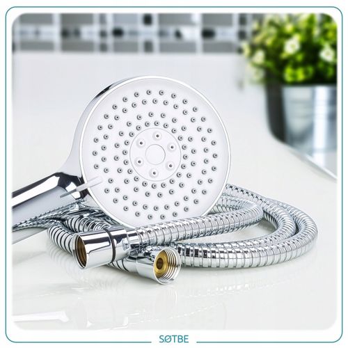 Wodooszczędna słuchawka prysznicowa 5 zakresowa wielofunkcyjna anti-calc na Arena.pl