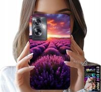 ETUI DO OPPO A79 5G - POLE LAWENDY, PIĘKNE KRAJOBRAZY, WZORY