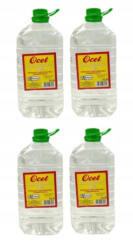 Ocet spirytusowy 4 x 5 L OCET 20 L na Arena.pl