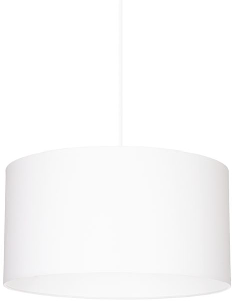 Lampa wisząca ABAŻUR BIAŁA 50cm LED zdjęcie 1