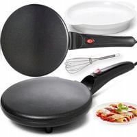 NALEŚNIKARKA ELEKTRYCZNA PATELNIA DO NALEŚNIKÓW BEZ UŻYCIA TŁUSZCZU SZYBKA