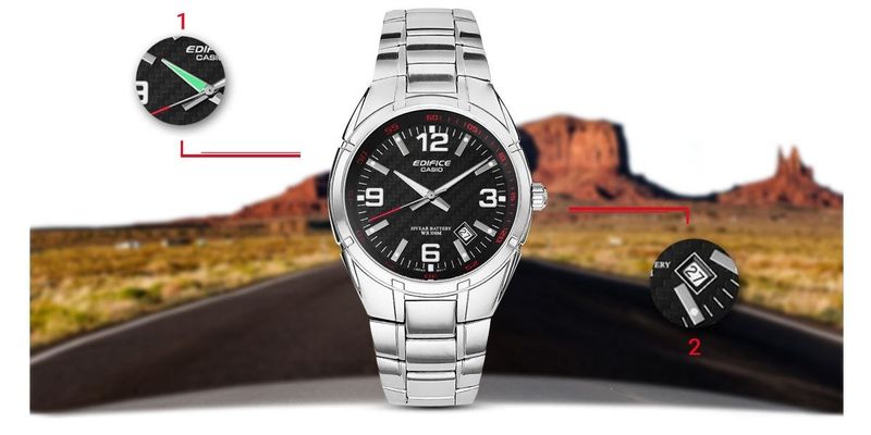 Zegarek Męski CASIO EDIFICE EF-125D-1AVEG zdjęcie 3