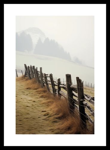 Plakat 20x30cm Spowity Mgłą na Arena.pl