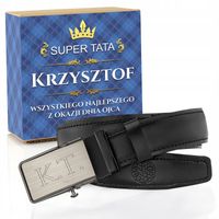 Skórzany męski PASEK BETLEWSKI dla TATY + GRAWER prezent dla TATY