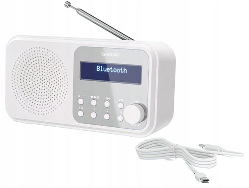 Radio SHARP DR-P420(WH) Biały na Arena.pl