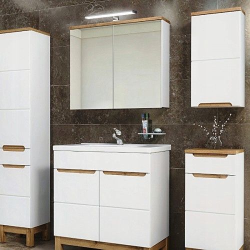 KINKIET LED LAMPA LED NA SZAFKĘ LUSTRO ŁAZIENKA 10W 50cm CZARNA na Arena.pl