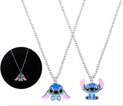 Naszyjniki Dla Przyjaciółek Zestaw Bff Stitch 2Szt na Arena.pl