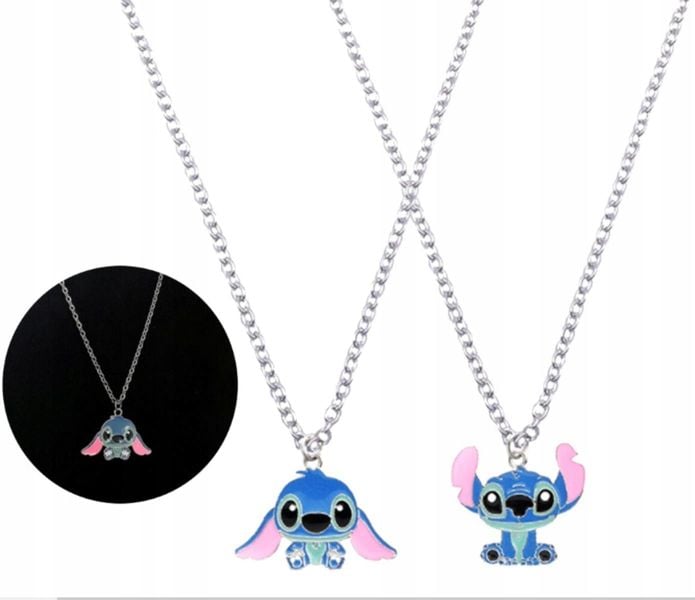 Naszyjniki Dla Przyjaciółek Zestaw Bff Stitch 2Szt zdjęcie 2