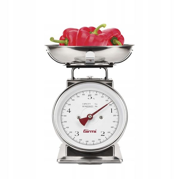 MECHANICZNA WAGA KUCHENNA RETRO PS90 GIRMI 5KG zdjęcie 2