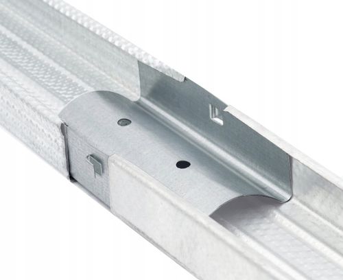 ŁĄCZNIK WZDŁUŻNY DO PROFILI CD 60 PŁYT GK GIPSOWYCH SUFITÓW BUDMAT 50 na Arena.pl