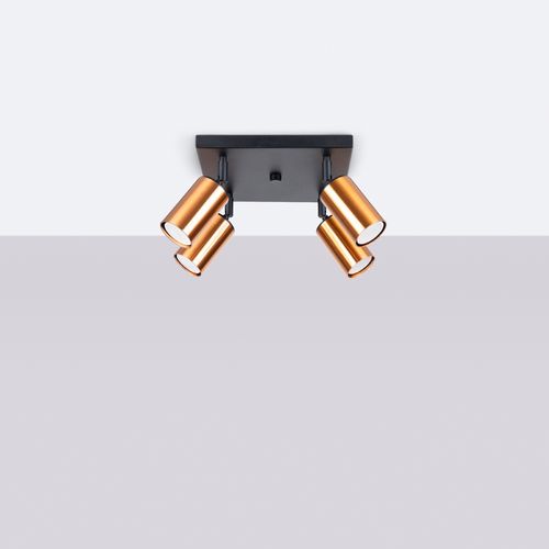 Plafon WINX 4 czarny/miedź na Arena.pl