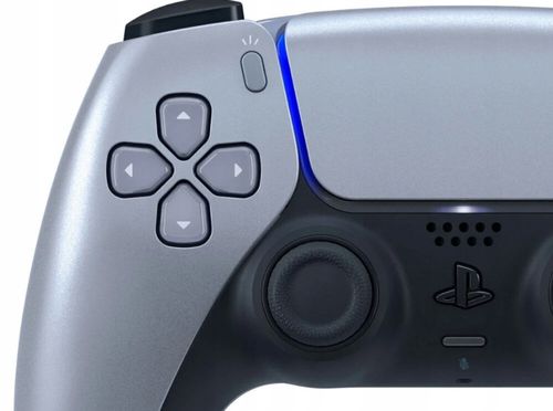 Pad Sony DualSense do PS5 bezprzewodowy sterling silver na Arena.pl