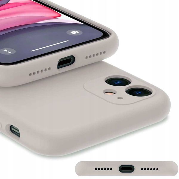 Plecki niktrade do Apple iPhone 12 beżowy zdjęcie 2