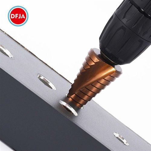 WIERTŁA KOBALTOWE STOPNIOWE STOŻKOWE DO METALU STALI ZESTAW HSS CO/M35 na Arena.pl