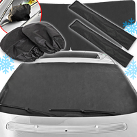 Mata Antyszronowa Osłona Na Szybę Lusterka Wycieraczki Przeciwszronowa Zima