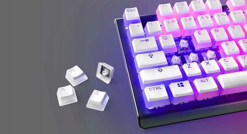 Keycaps SteelSeries PrismCaps (białe) na Arena.pl