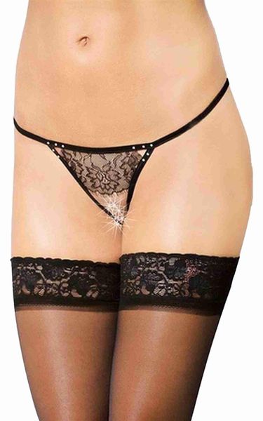 G-String 2458 - Black S/L zdjęcie 2