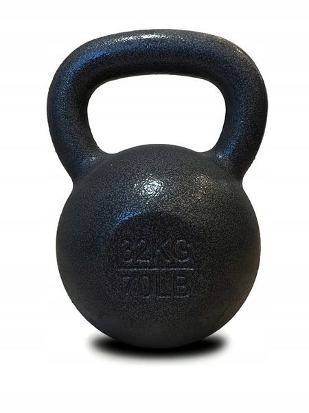 Kettlebelle kettel 32kg kettle żeliwny kula żeliwna zdjęcie 2