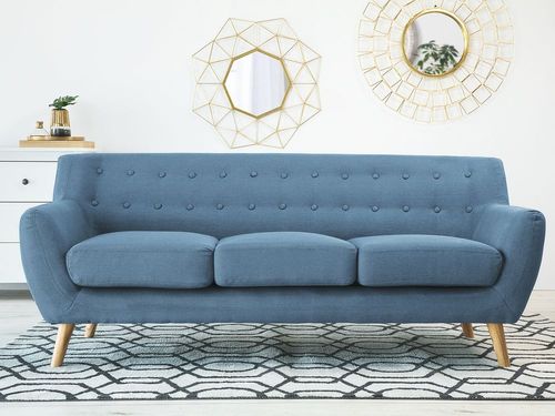 Sofa 3-Osobowa Niebieska Motala na Arena.pl
