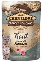 Carnilove Cat Trout & Echinacea - Pstrąg I Echinacea Saszetka 85G