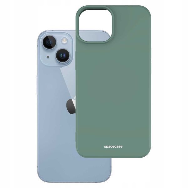 Spacecase Silicone Case Iphone 14 Dark Green zdjęcie 2