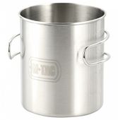 Kubek M-TAC obozowy 450 ml składany uchwyt stalowy