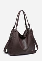 Torebka damska LUIGISANTO V6600 Coffe