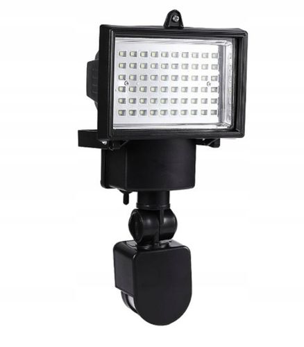 6x HALOGEN SOLAR 30W 60LED Z CZUJNIKIEM na Arena.pl