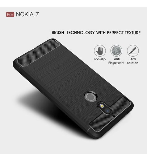 PANCERNE Etui KARBON Case Nokia 7 + SZKŁO na Arena.pl