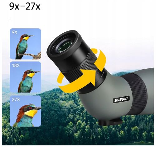 Luneta Obserwacyjna Ed 9-27X56 Fmc 2M Kompaktowa Przenośna Turystyczna na Arena.pl