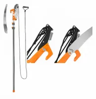 Piła teleskopowa z SEKATOREM do cięcia drzewa i gałęzi 3,75m KT-V1521-375