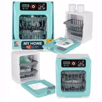 Zestaw Zmywarka z naczyniami panel dotykowy na baterie